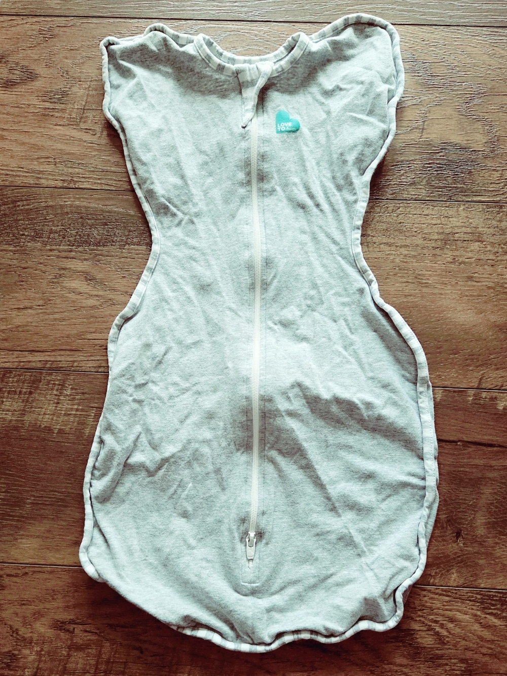 Love To Dream Light Grey Swaddle Sleep Bag - Small